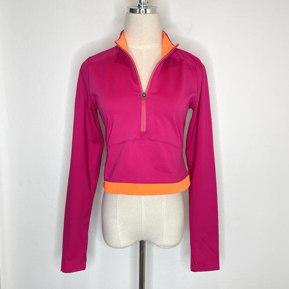 Free People Movement Tell Me Something Cropped Zip Jacket Womens Medium Purple - Picture 1 of 10